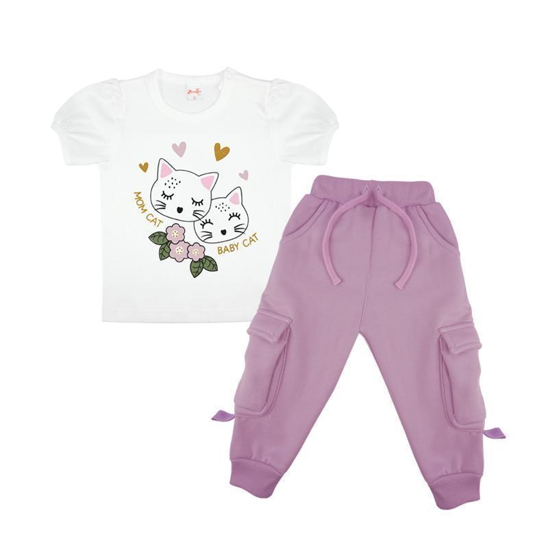Conjunto de niña bebe MARTINA GATA